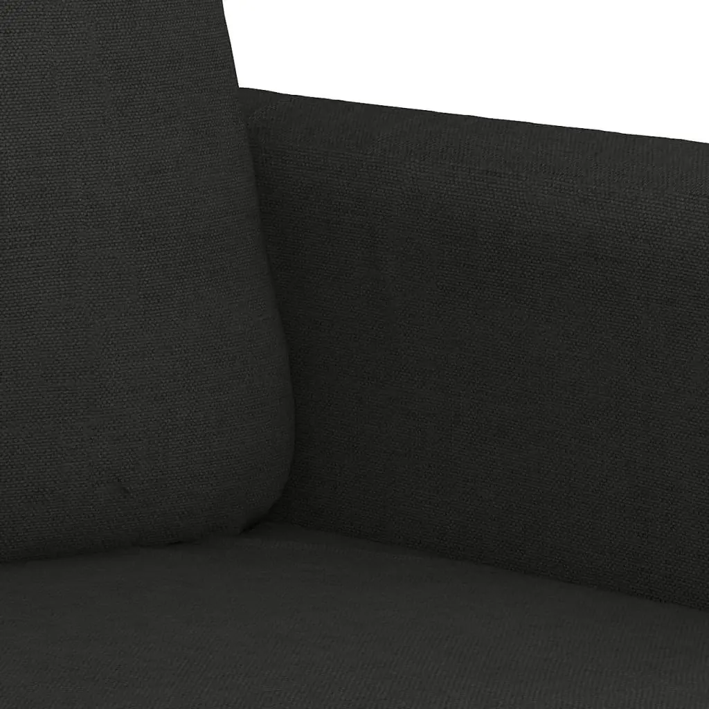 Sofa Chair Living Room 60cm Black Fabric Modern Armchair