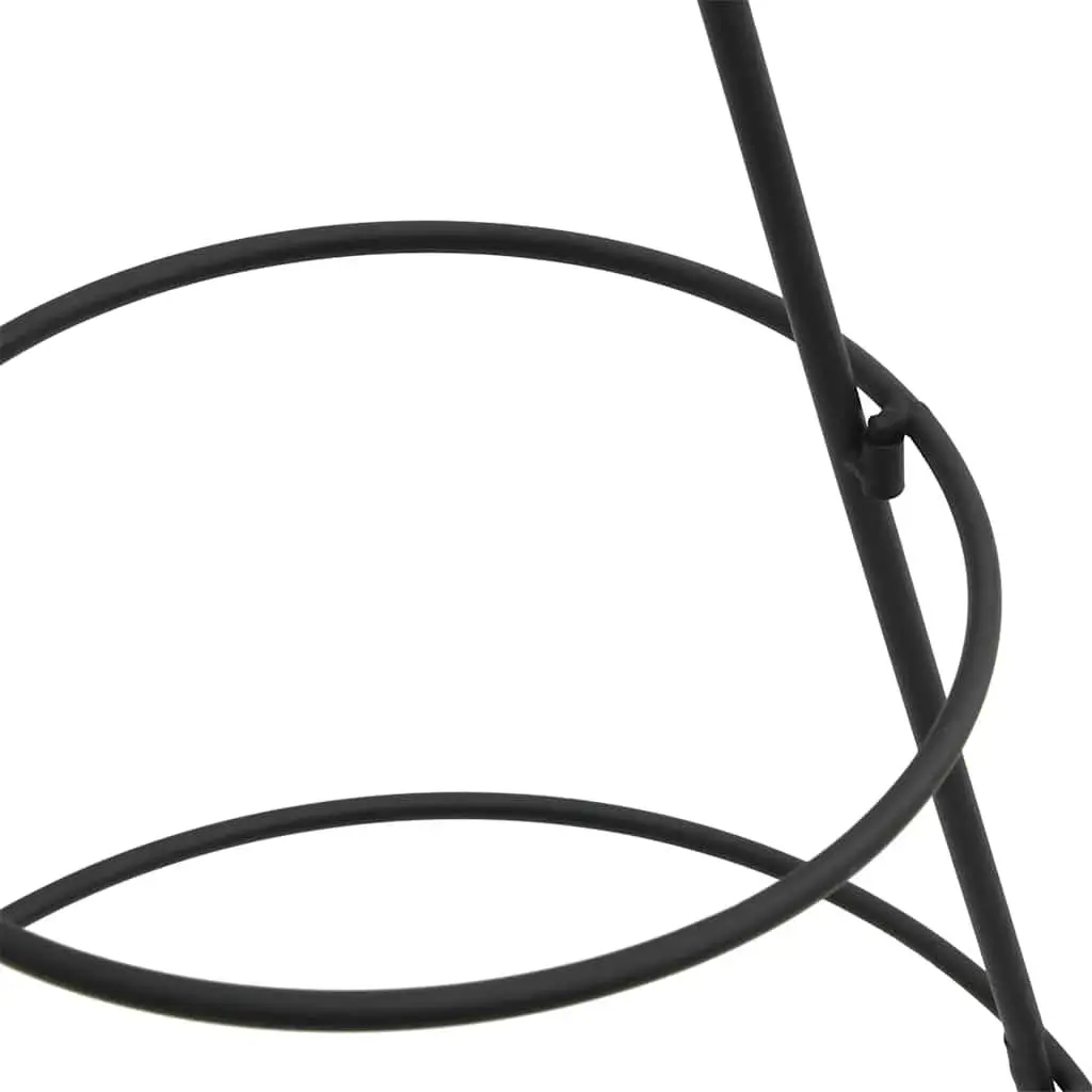 Black Steel Christmas Tree Frame, 125cm, Disassemblable