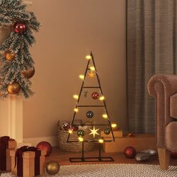 Specifications of Black Metal Christmas Tree Frame 60cm