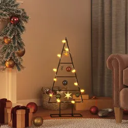 Specifications of Black Metal Christmas Tree Frame 60cm