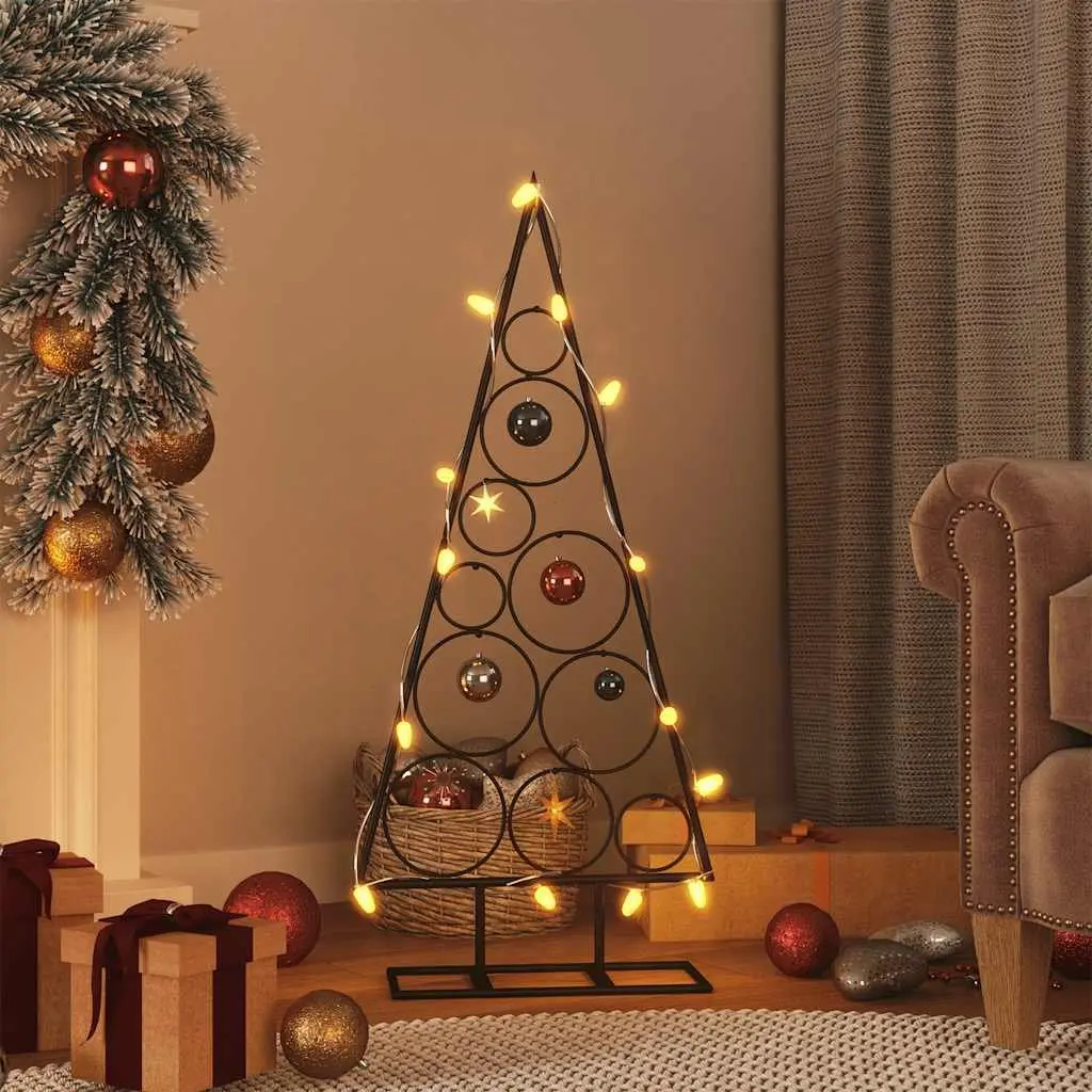 90cm Black Metal Christmas Tree Frame