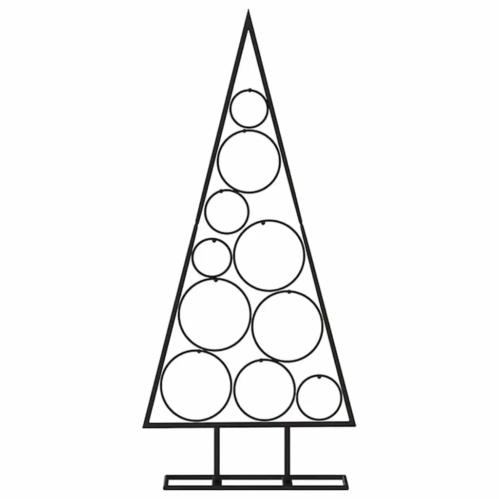 90cm Black Metal Christmas Tree Frame