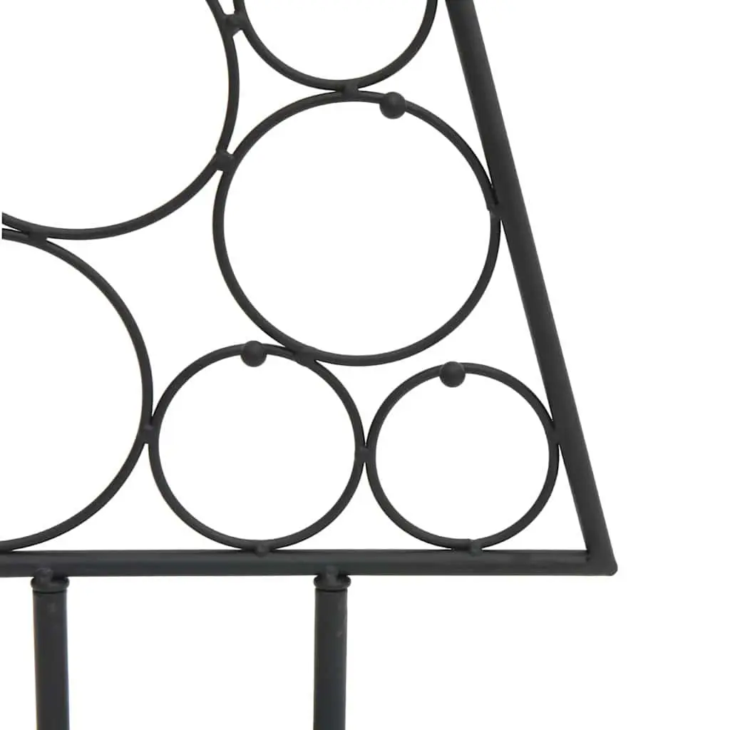 Black Metal Tree Frame 125cm DIY Holiday Decoration Modern Home Use