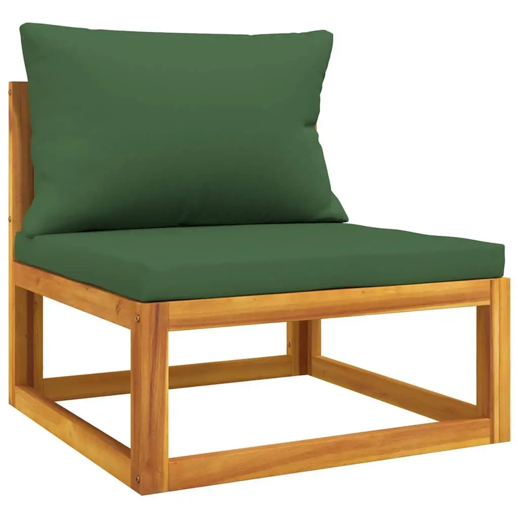 Outdoor Sectional Sofa Set 2 Piece Garden Lounge with Coffee Table