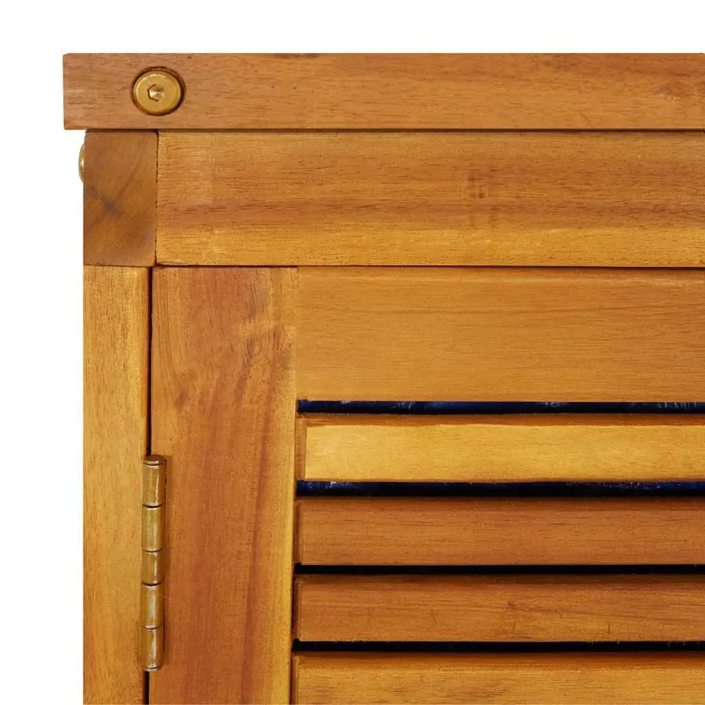Garden Storage Box Outdoor Use 70x87x104 cm Solid Acacia Wood Brown