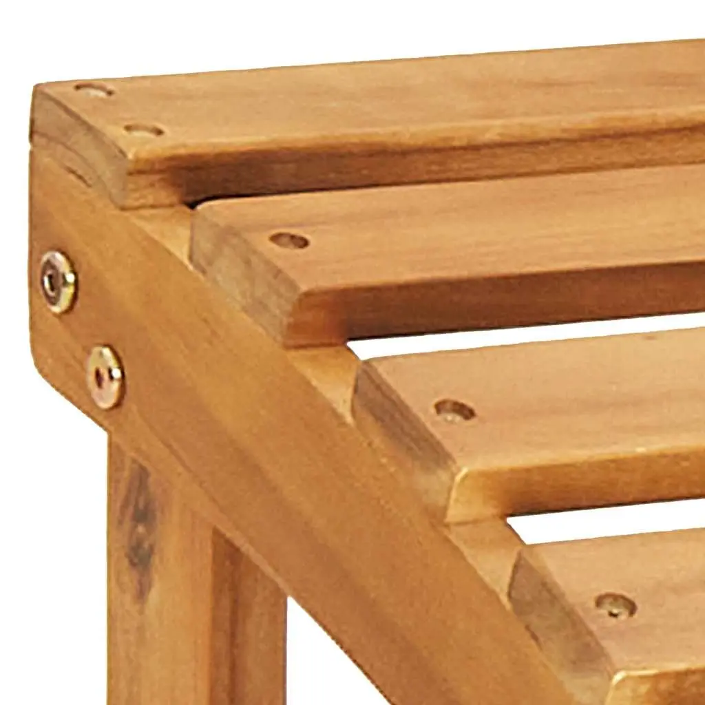 Adirondack Chair for Outdoor Use with Integrated Footrest Foldable Wooden Seat