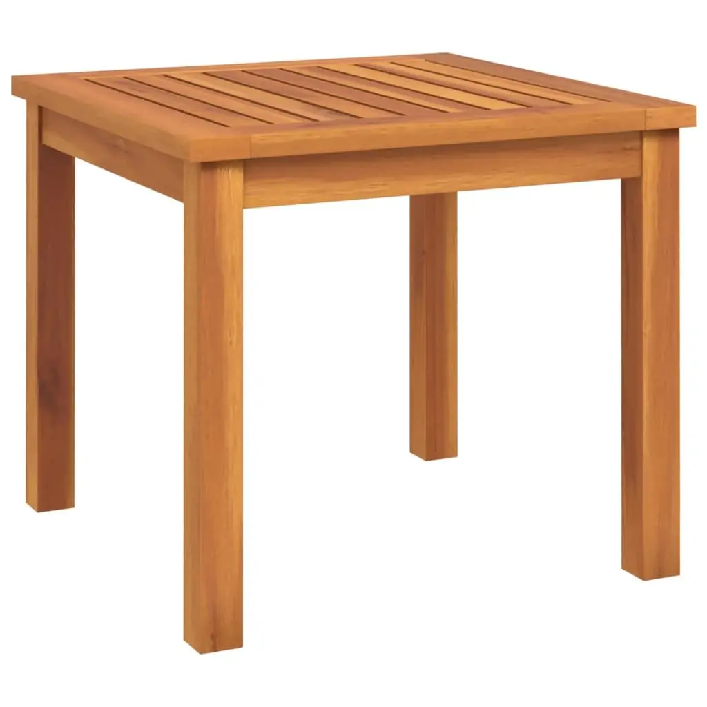 Wooden Coffee Table Indoor Outdoor Use 40x40x36 cm Solid Acacia Side Table