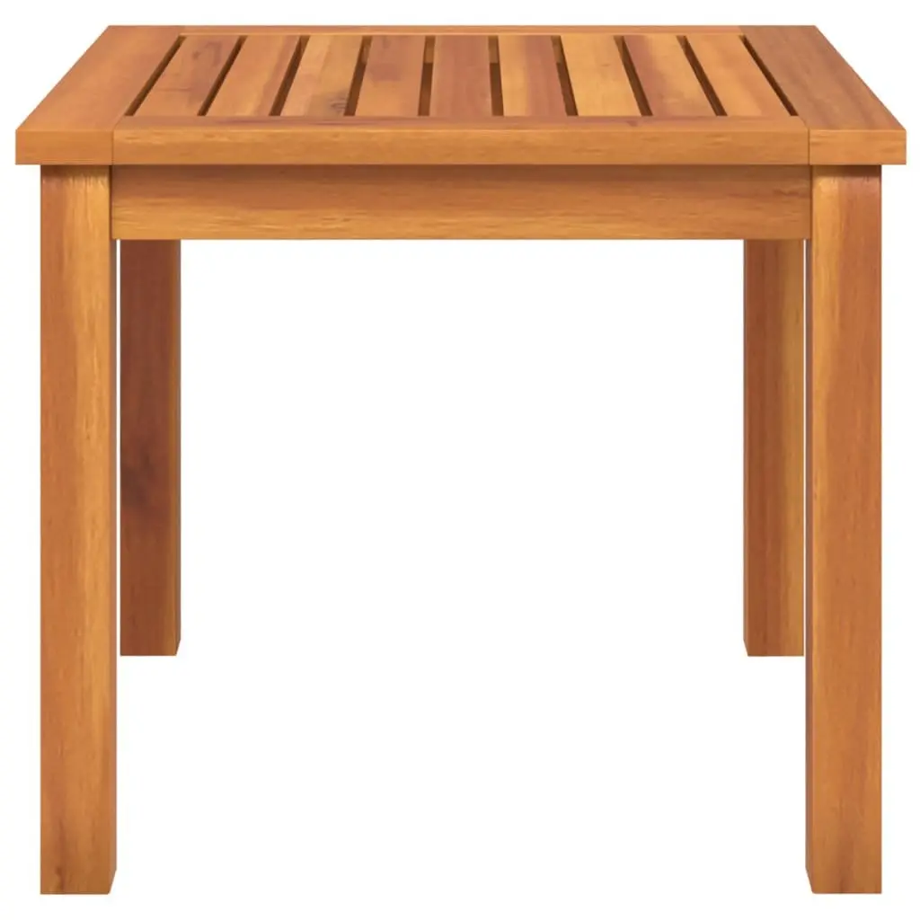 Wooden Coffee Table Indoor Outdoor Use 40x40x36 cm Solid Acacia Side Table