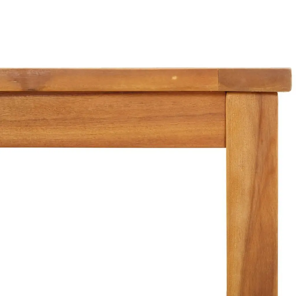 Wooden Coffee Table Indoor Outdoor Use 40x40x36 cm Solid Acacia Side Table