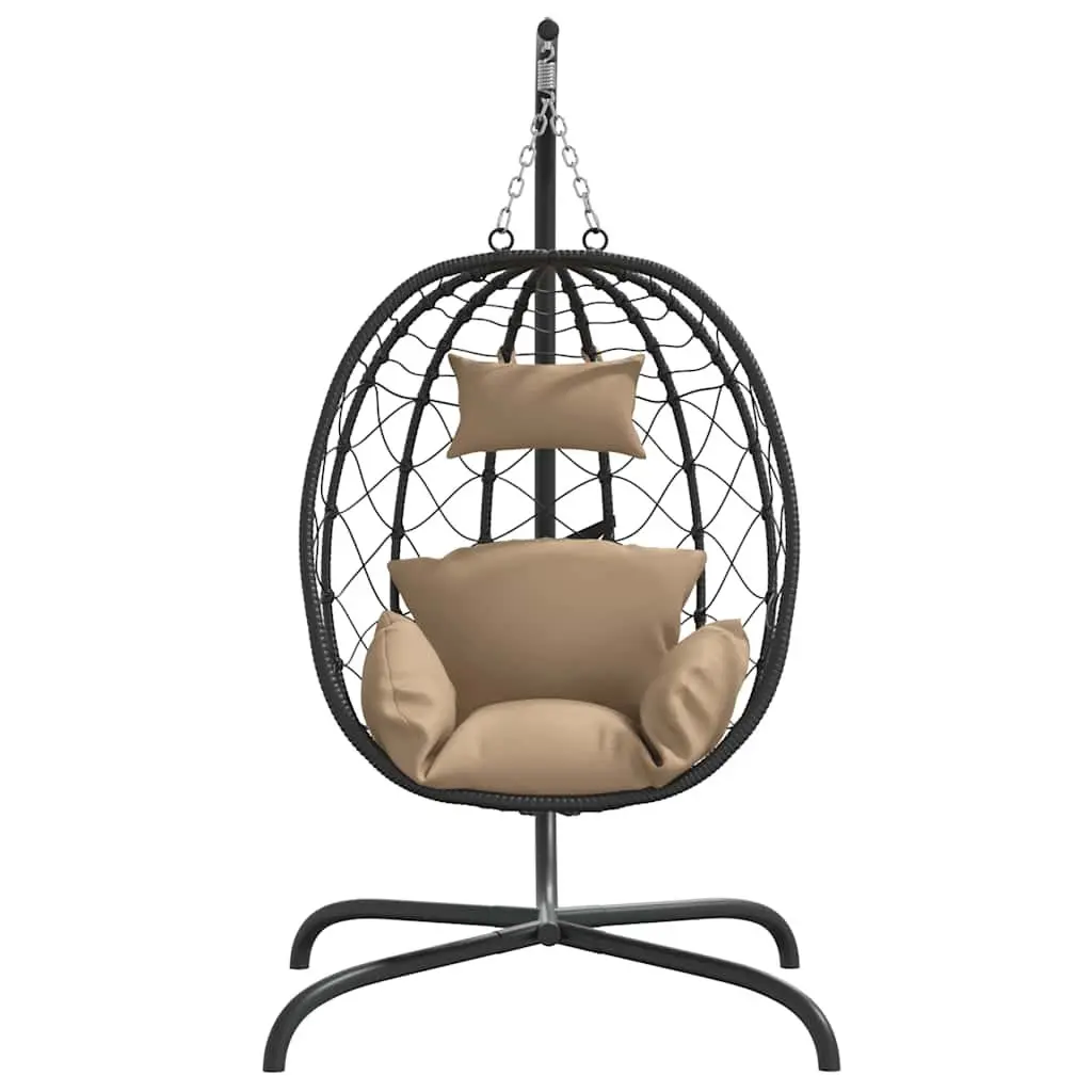 Hanging Egg Chair Outdoor Garden Swing Rattan Cushion Relaxing Seat Patio
