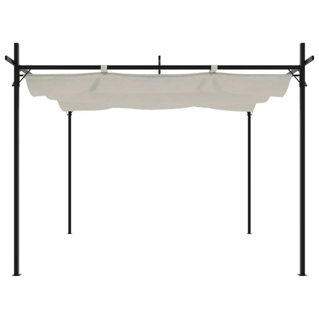 Retractable Pergola Outdoor Shade Garden Pavilion 295x292x230cm