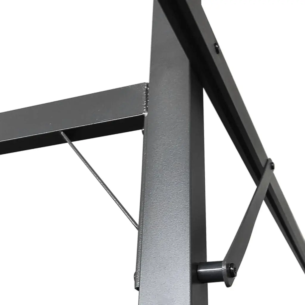 Retractable Roof Pergola for Outdoor Garden 395 x 292 x 230 cm Taupe