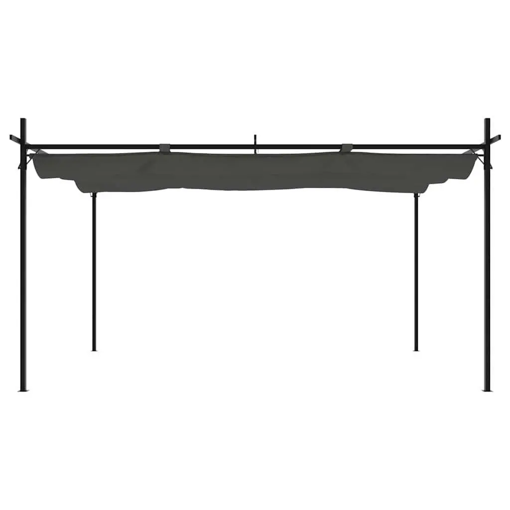 Anthracite Retractable Roof Pergola
