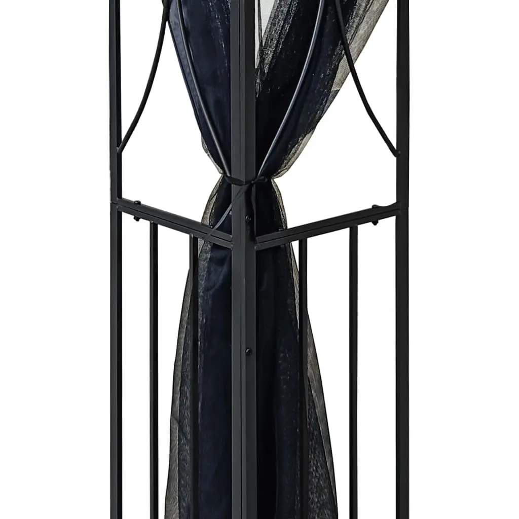 Gazebo for Garden Outdoor 400x300x270 cm Steel Frame with Mesh Sidewalls