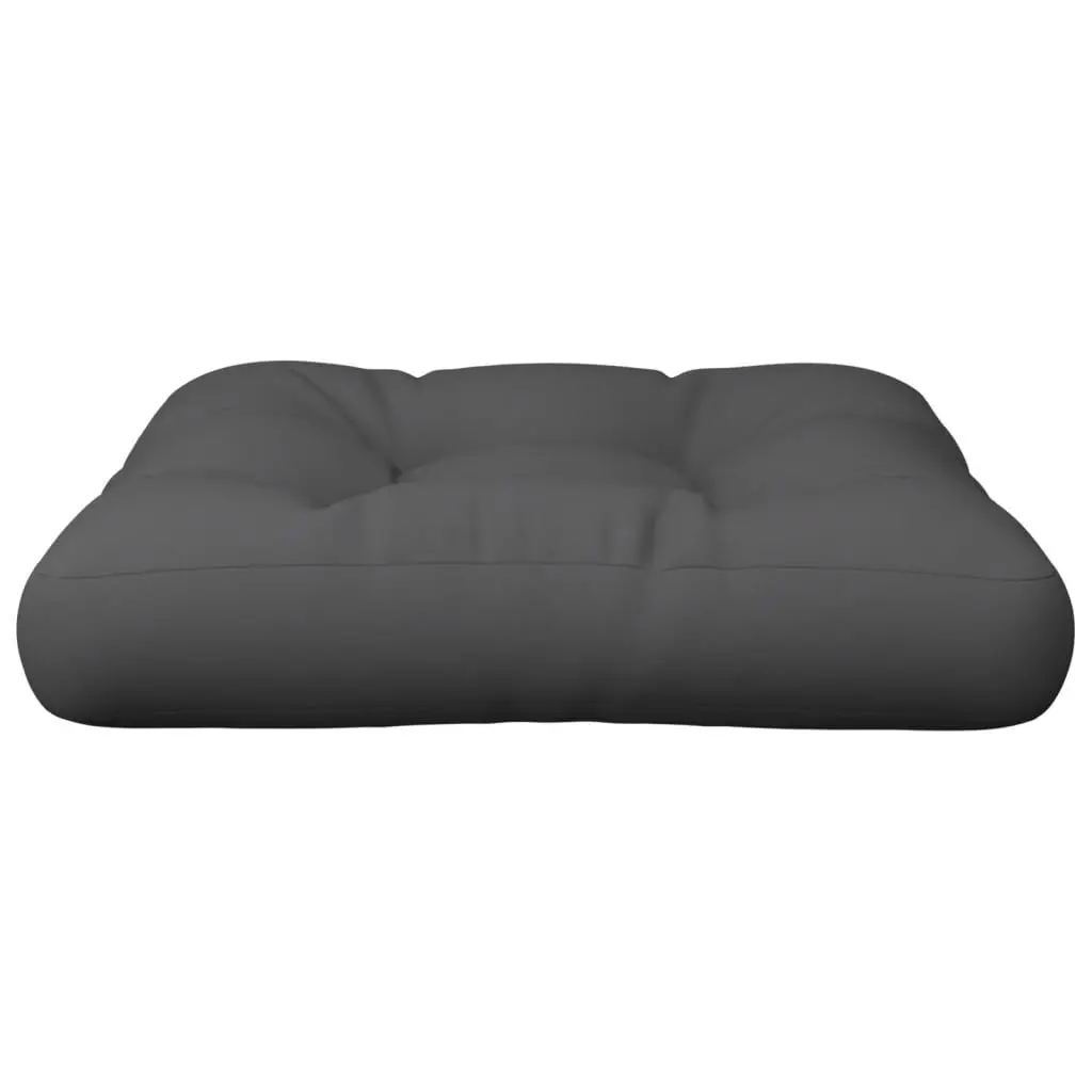 Pallet Cushion Anthracite Outdoor Garden Sofa Seat Pad 60x60x12 cm