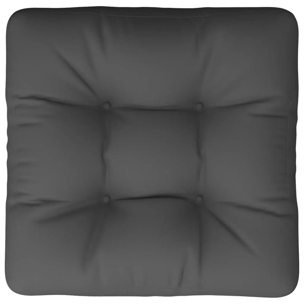 Pallet Cushion Anthracite Outdoor Garden Sofa Seat Pad 60x60x12 cm