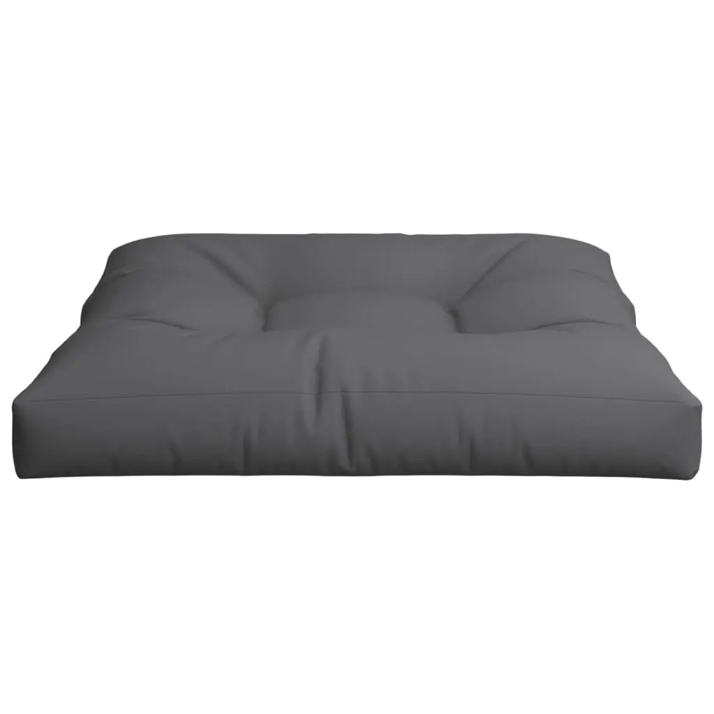 Pallet Cushion Grey 70x70x12 cm Outdoor Garden Sofa Seat Pad Soft Filling