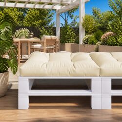 Cream Pallet Cushion 70x70x12 cm - Specs and Features