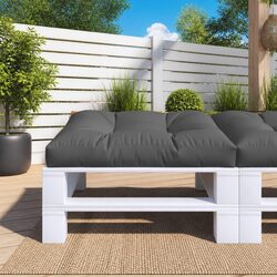 Specifications of Anthracite Pallet Cushion 80x80x12 cm