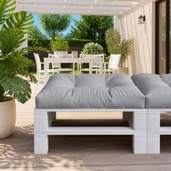 Specifications for Grey Pallet Cushion 80x80x12 cm