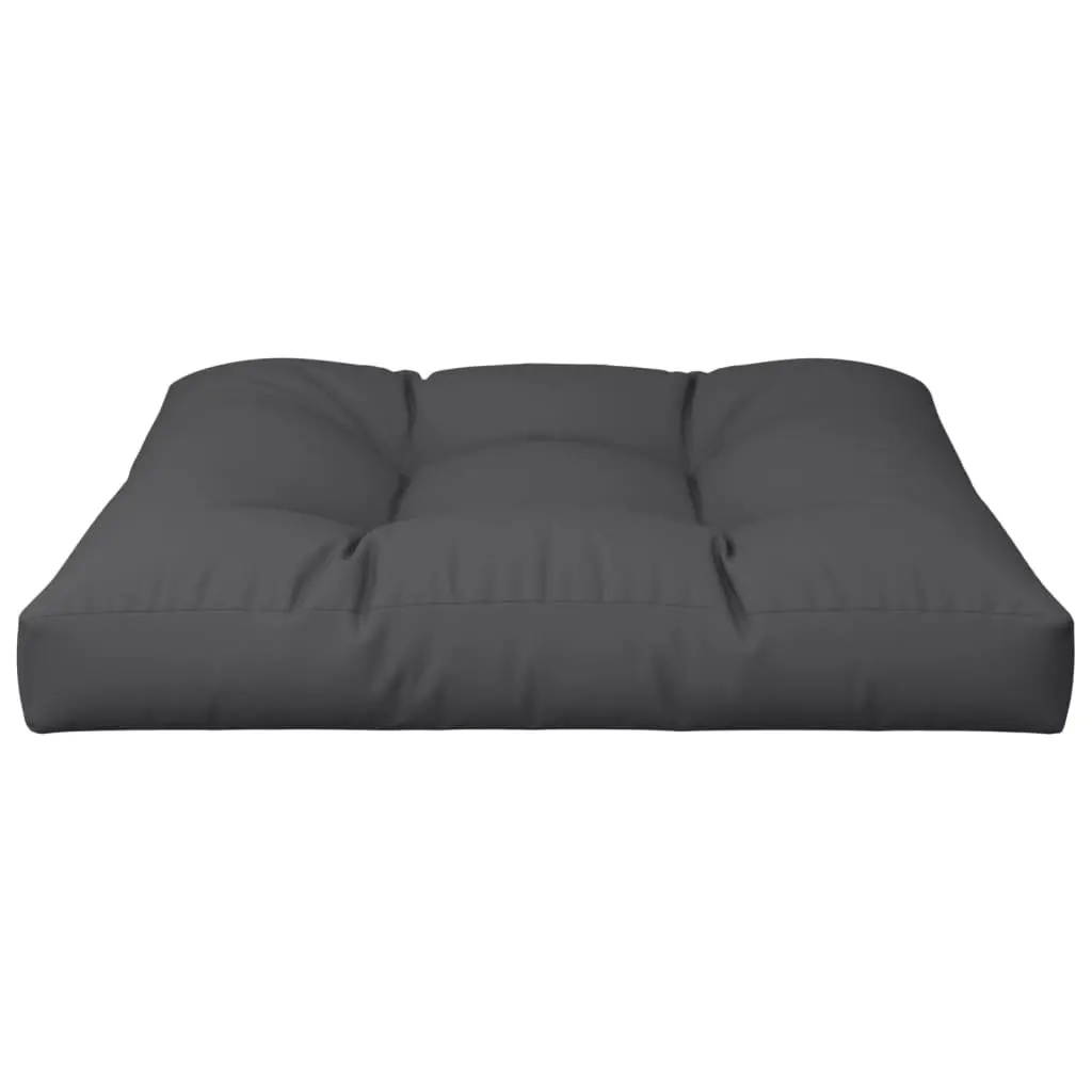 Pallet Cushion Black 80x80x12 cm Outdoor Garden Sofa Seat Pad Cushion