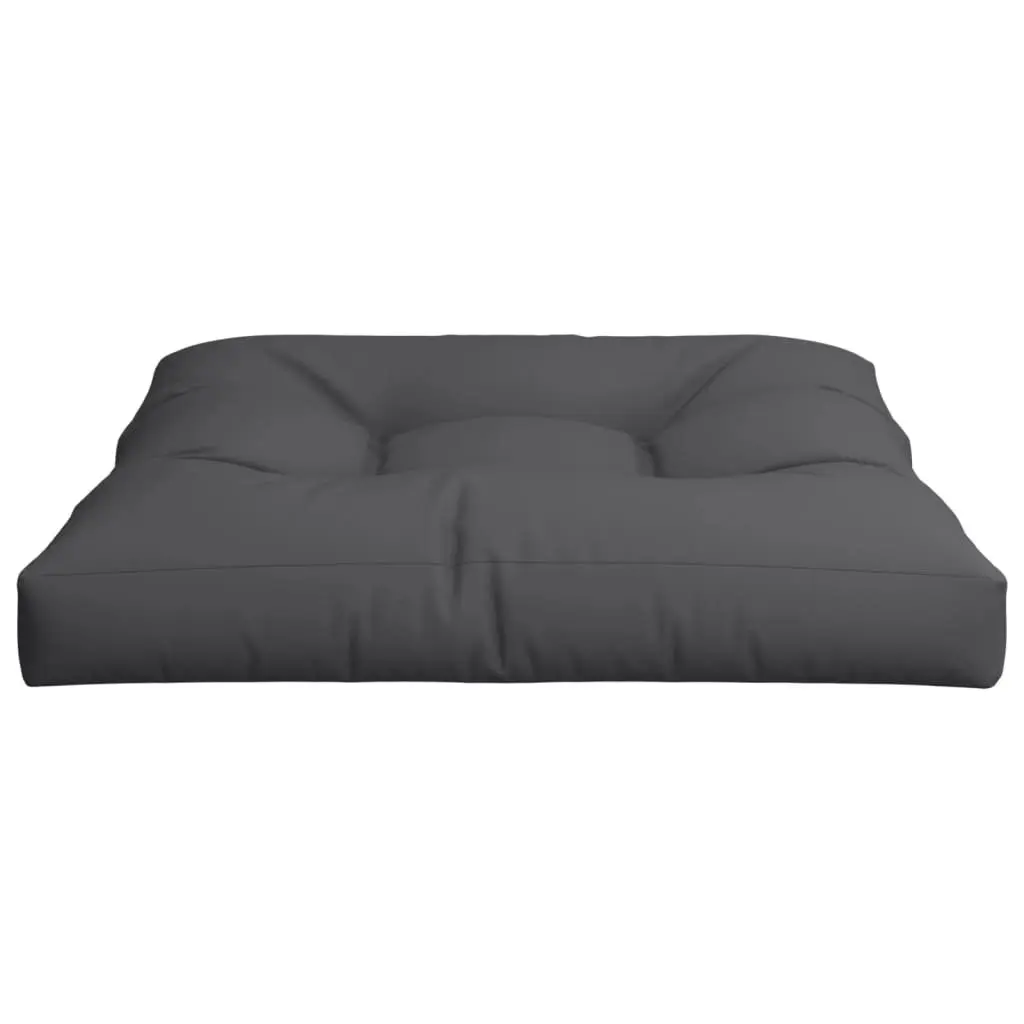Pallet Cushion Black 80x80x12 cm Outdoor Garden Sofa Seat Pad Cushion