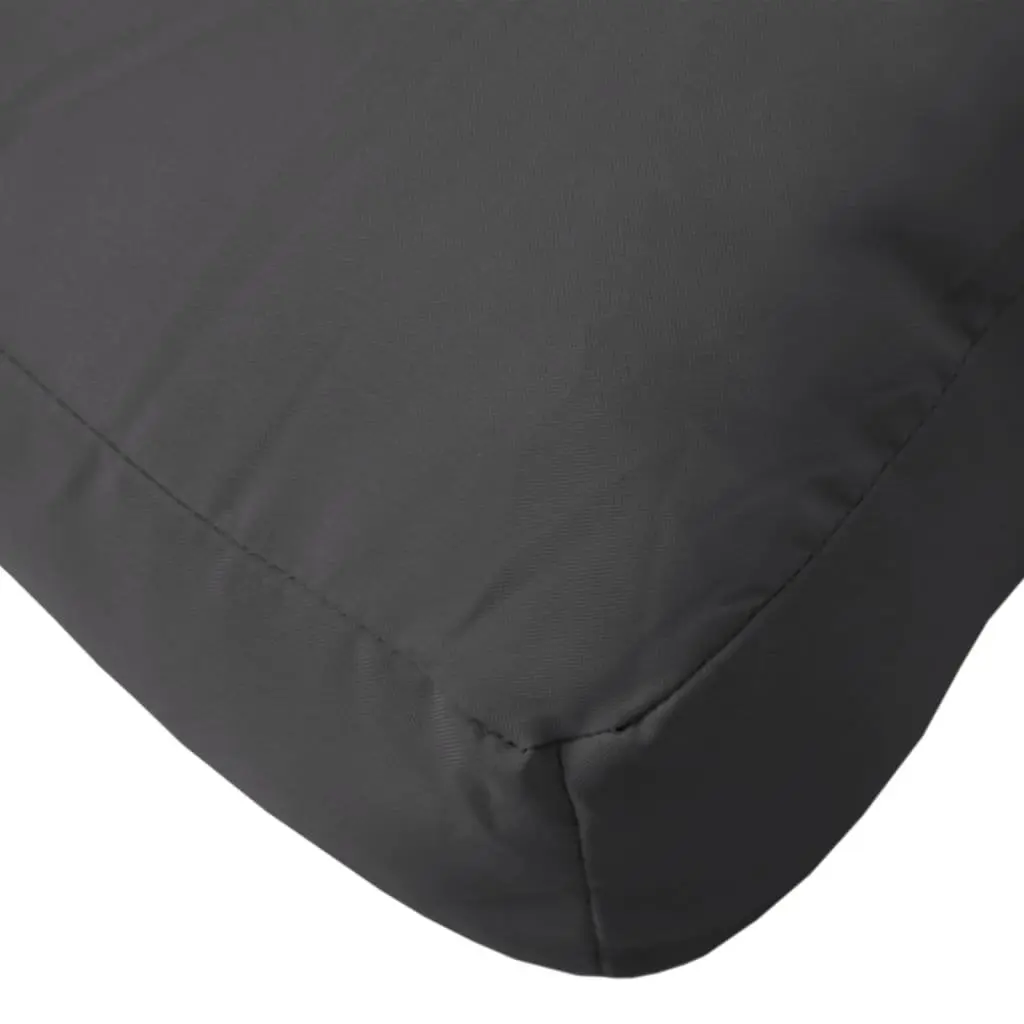 Pallet Cushion Black 80x80x12 cm Outdoor Garden Sofa Seat Pad Cushion
