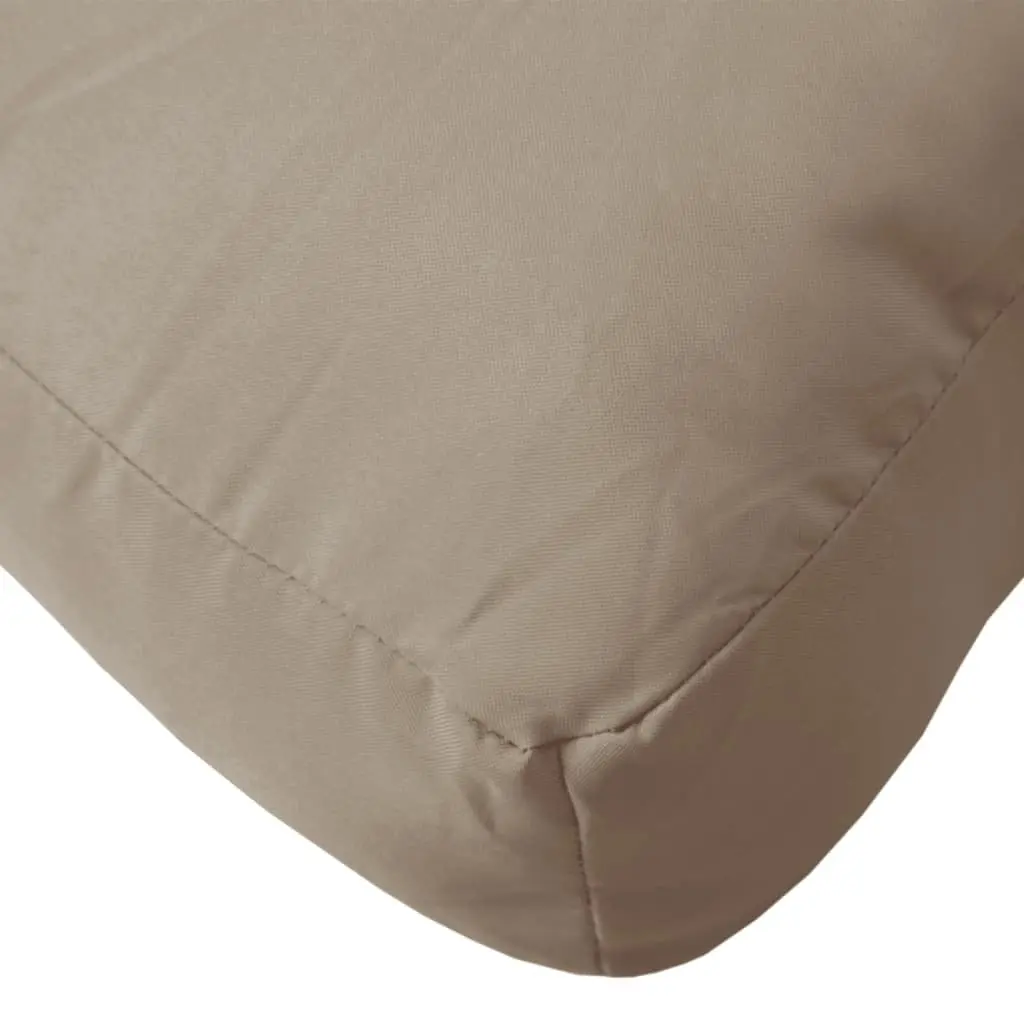 Pallet Cushion Outdoor Garden Sofa Seat Pad Taupe 80x80x12 cm