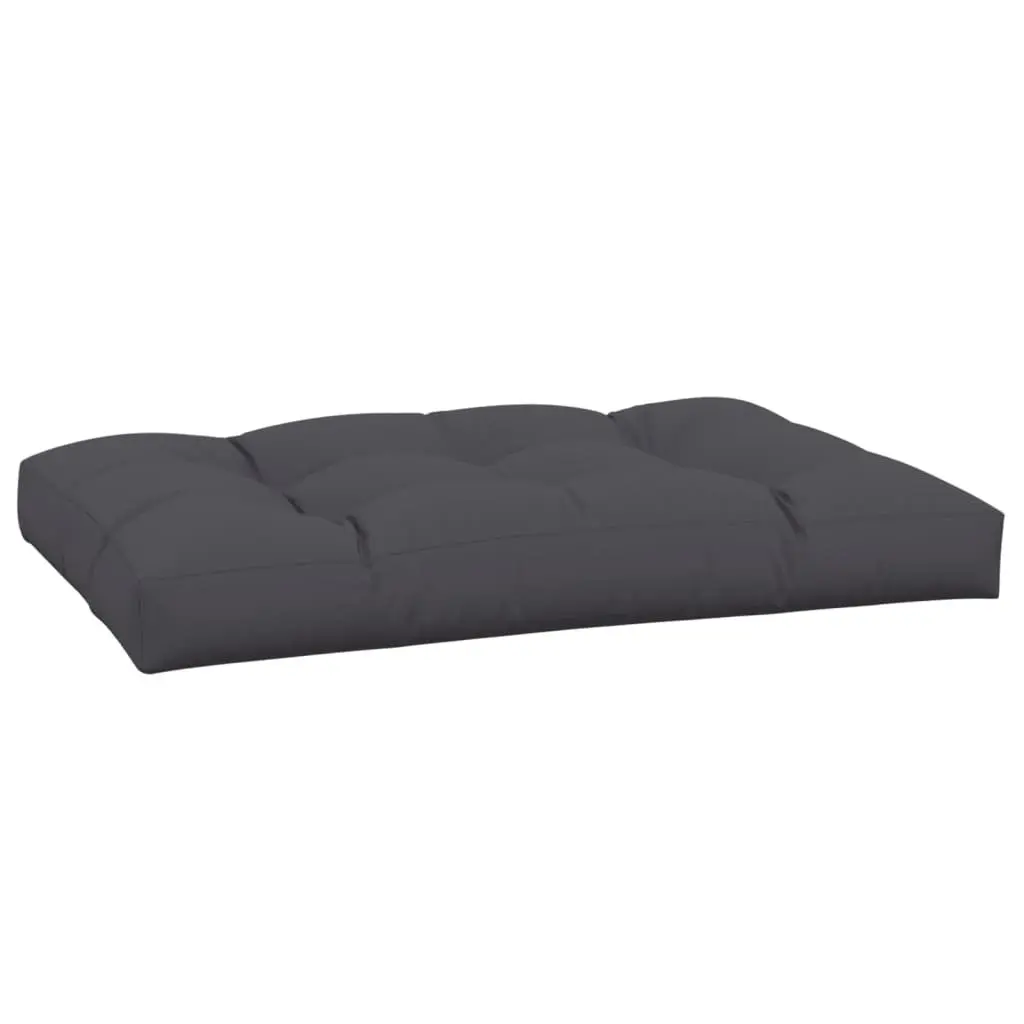 Pallet Cushion 120x80x12 cm Grey Outdoor Garden Sofa Seat Pad Fabric Cushion