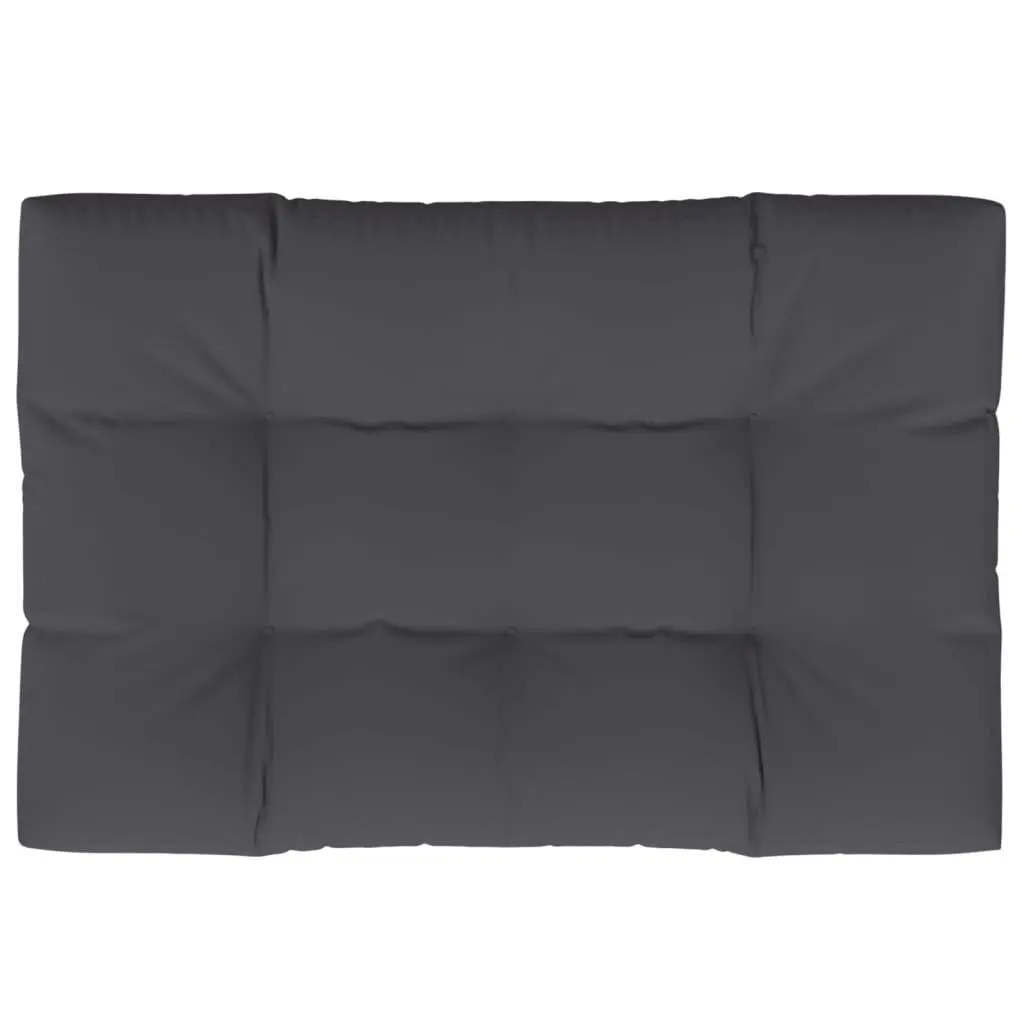 Pallet Cushion 120x80x12 cm Grey Outdoor Garden Sofa Seat Pad Fabric Cushion