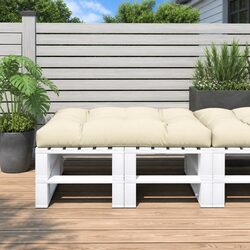 Specifications of Cream Pallet Cushion 120x80x12 cm