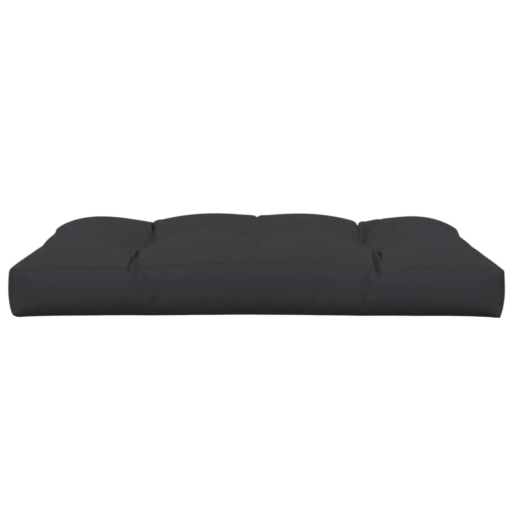 Pallet Cushion Black 120x80x12 cm Outdoor Garden Sofa Seating Pad Cushion