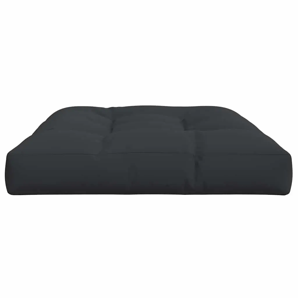 Pallet Cushion Black 120x80x12 cm Outdoor Garden Sofa Seating Pad Cushion