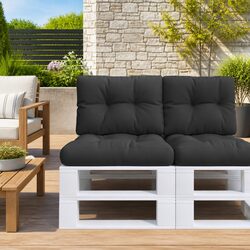 Outdoor Pallet Cushion - Black 60x40x12 cm Specs