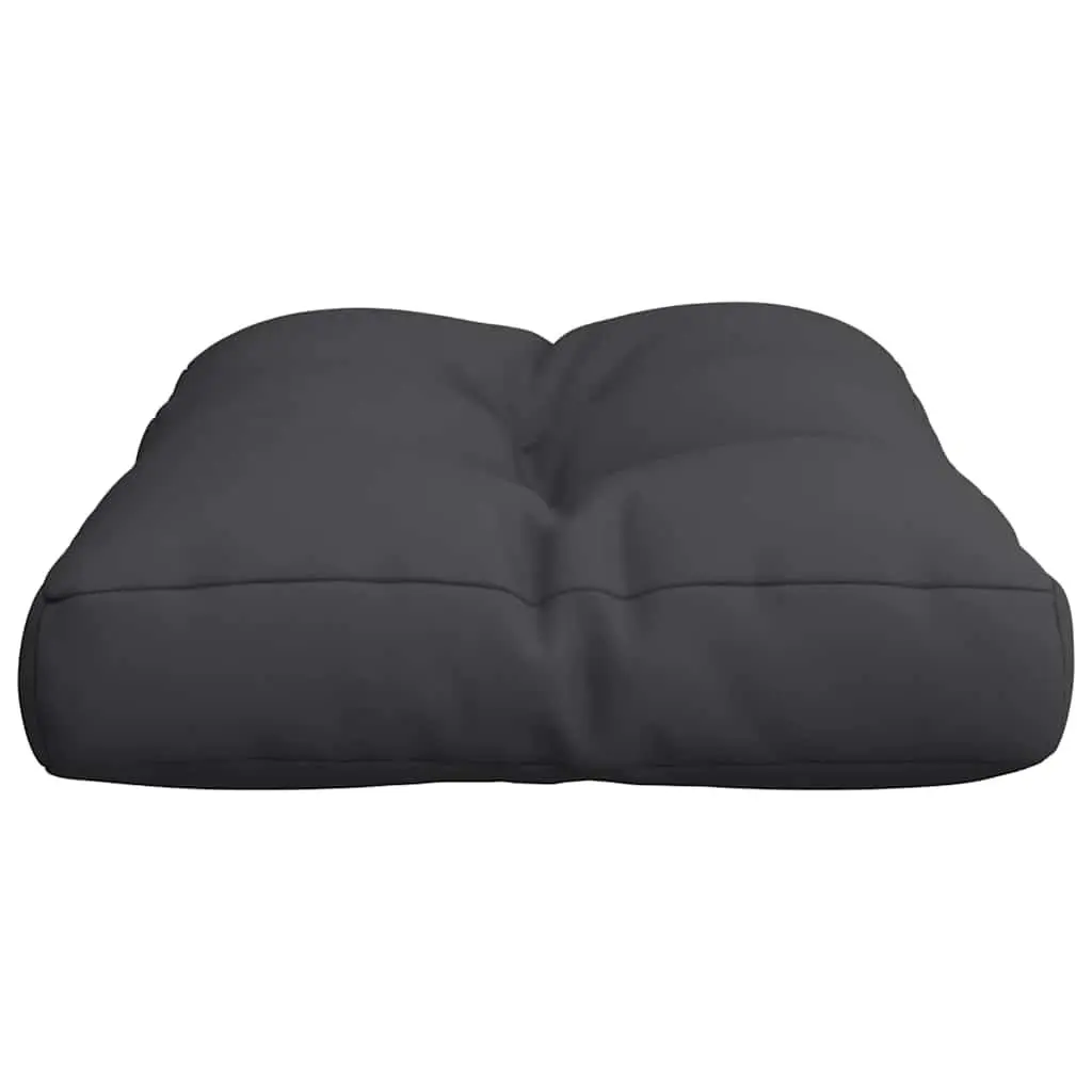 Pallet Cushion Outdoor Garden Sofa Seat Pad Black 60x40x12 cm
