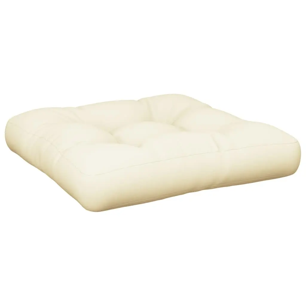 Cream Pallet Cushions 2 pcs, Polyester