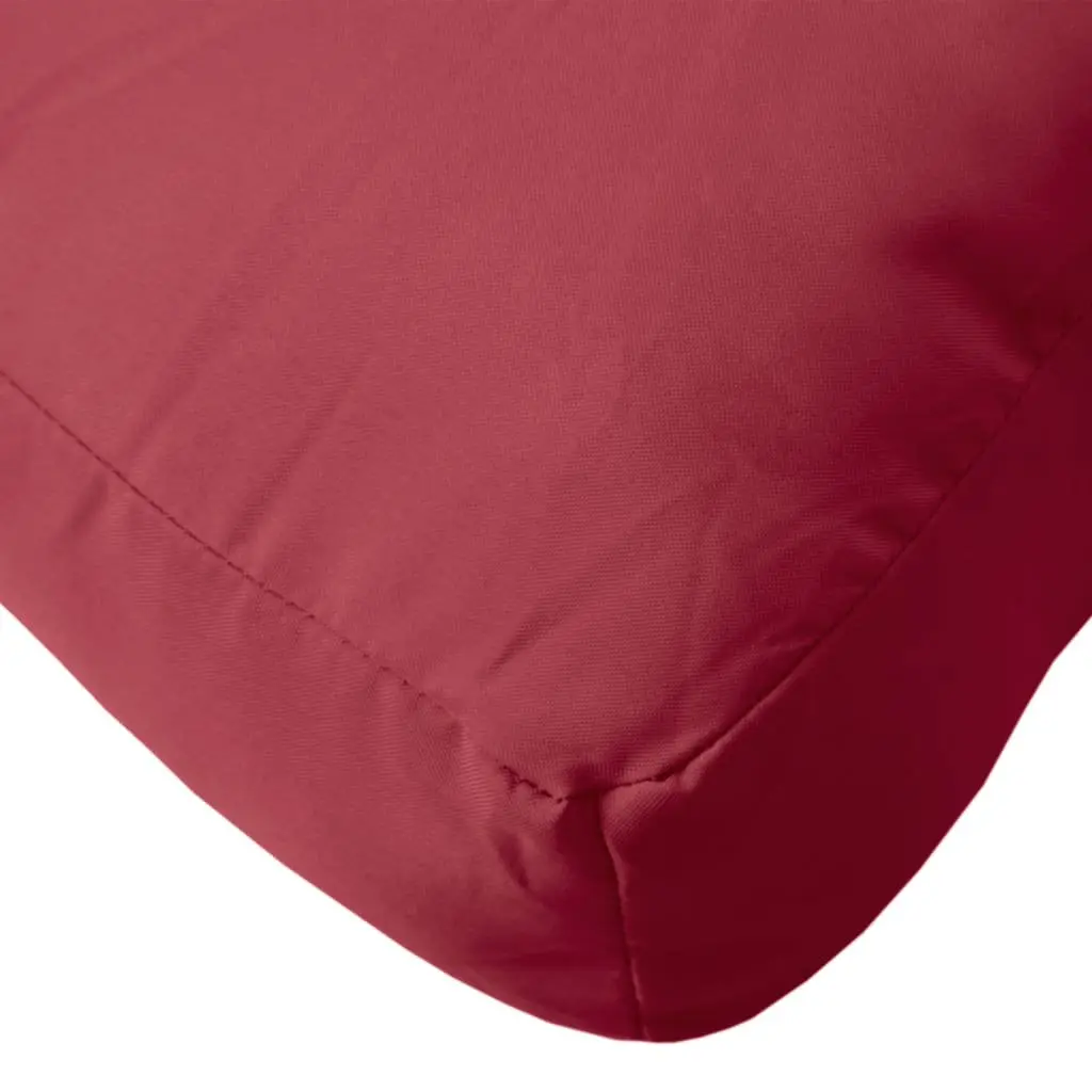 Pallet Cushions Outdoor Garden Furniture Sofa Seating Pads Red 2 pcs