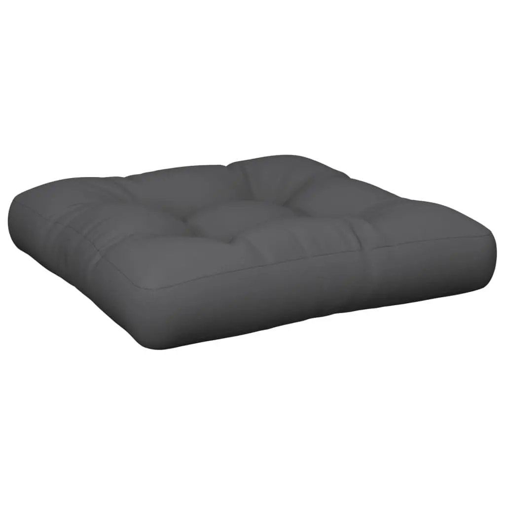 Pallet Cushions, 2 Pieces, Anthracite, Water-Resistant