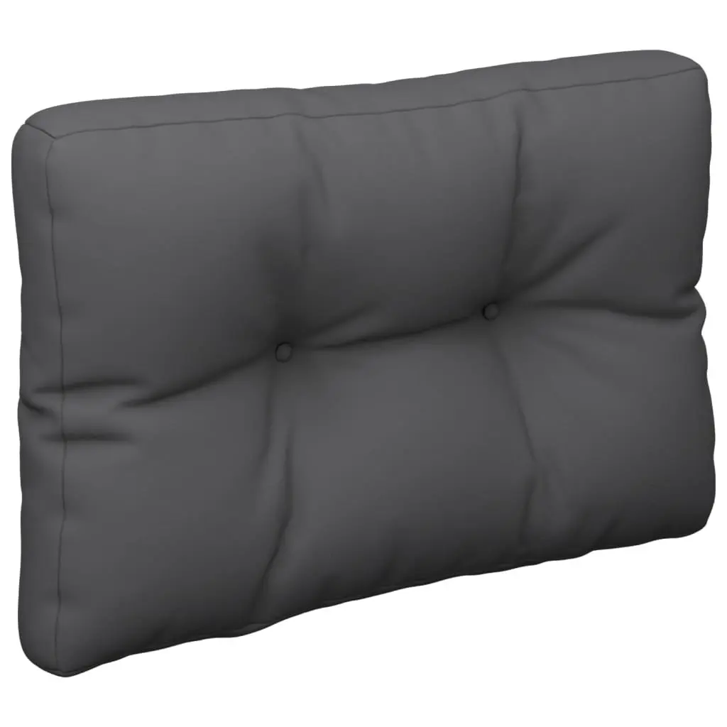 Pallet Cushions, 2 Pieces, Anthracite, Water-Resistant
