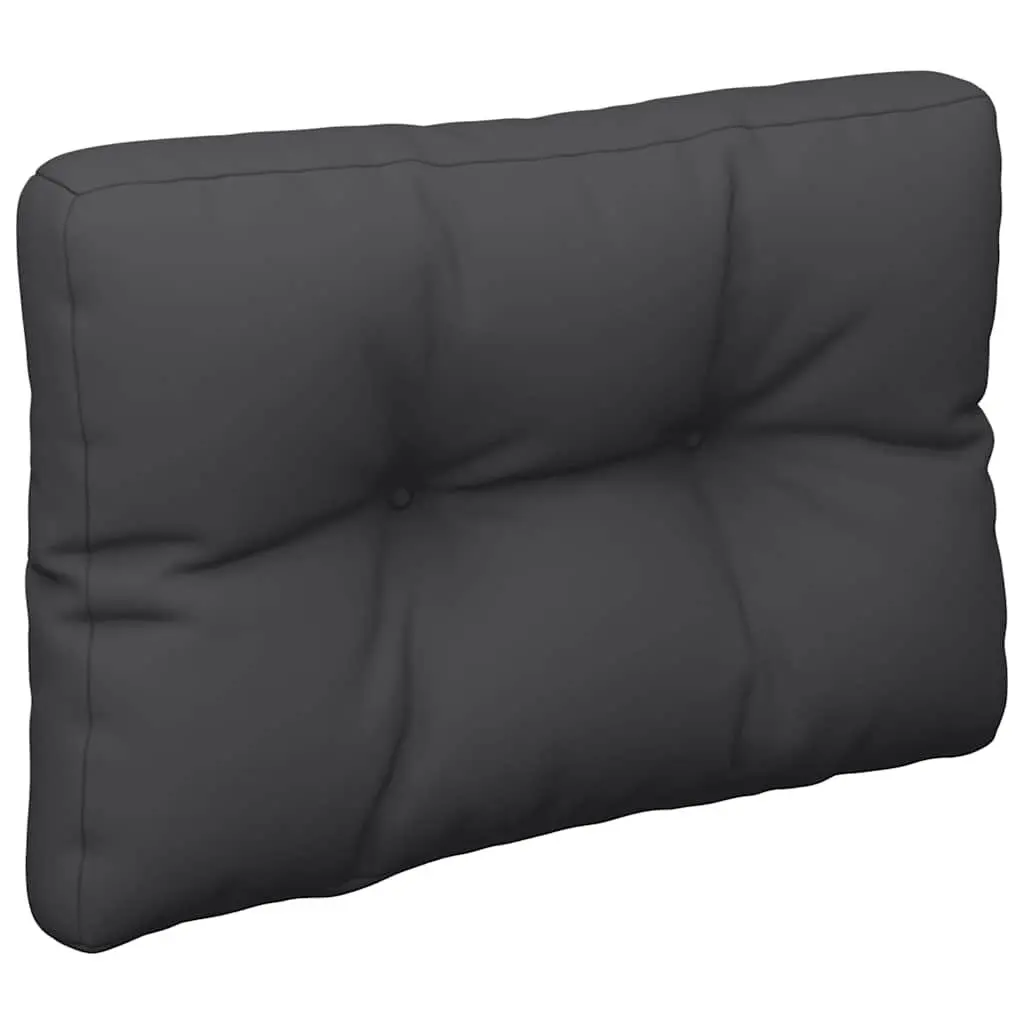 Pallet Cushions 2 pcs Black Outdoor Garden Sofa Chair Seat Pad Comfortable