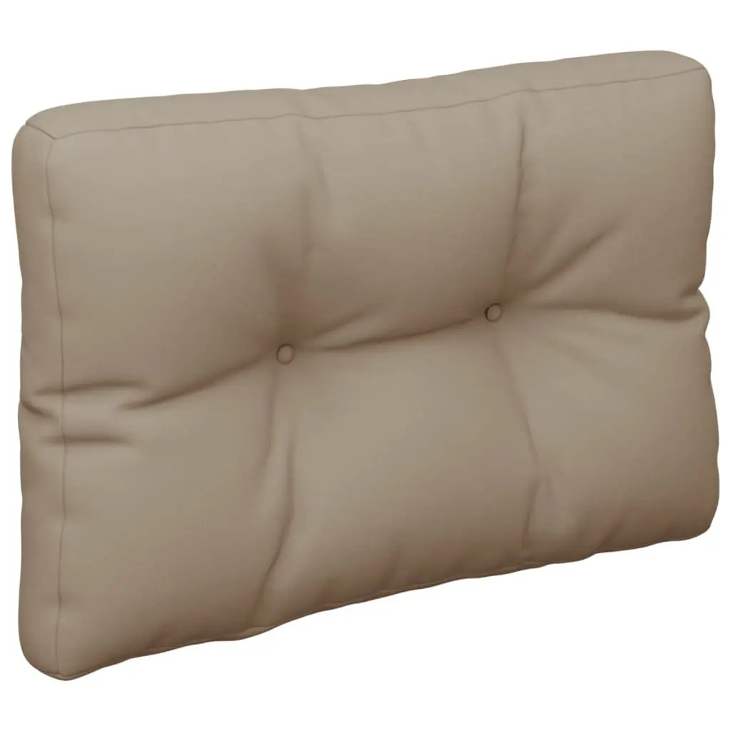 Pallet Cushions Outdoor Garden Sofa Seating Pad 2 Pieces Taupe