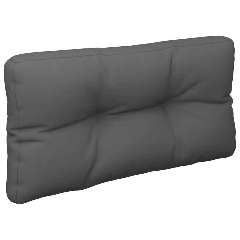 Pallet Cushions 2 pcs Anthracite Outdoor Garden Sofa Seat Pad Cushion Set