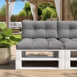 Specifications for Grey Outdoor Sofa Seat Pad Cushion Set