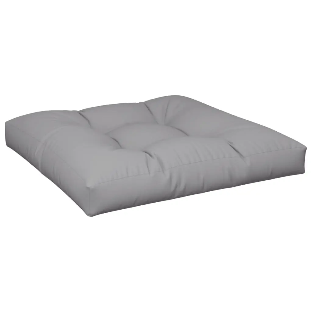 Grey Outdoor Sofa Seat Pad Cushion Set