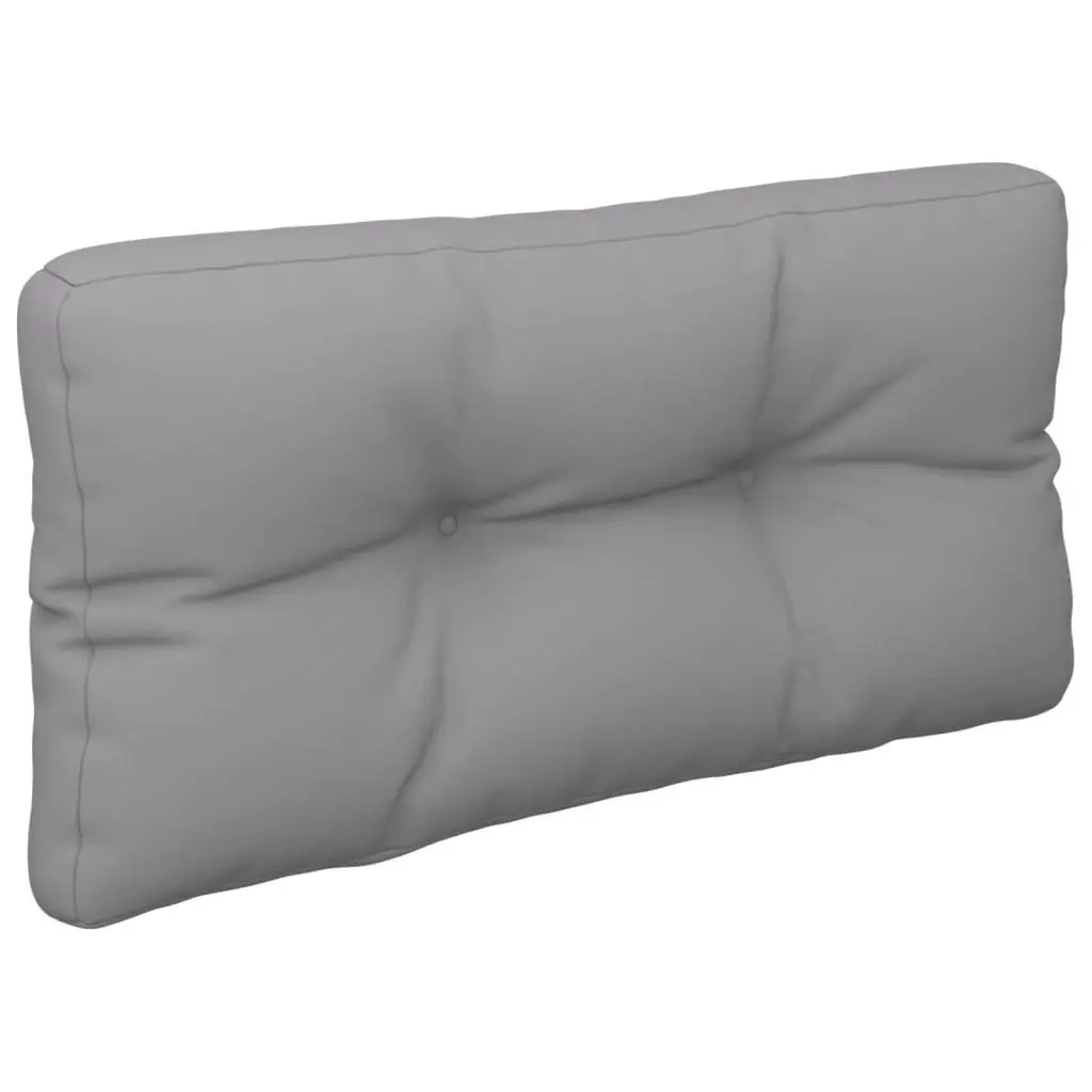 Grey Outdoor Sofa Seat Pad Cushion Set