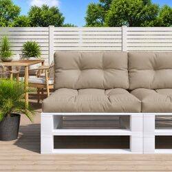 Pallet Cushions Specifications: 2 Pieces, Taupe Color
