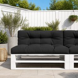 Pallet Cushions Specifications: 2-Piece Set in Black