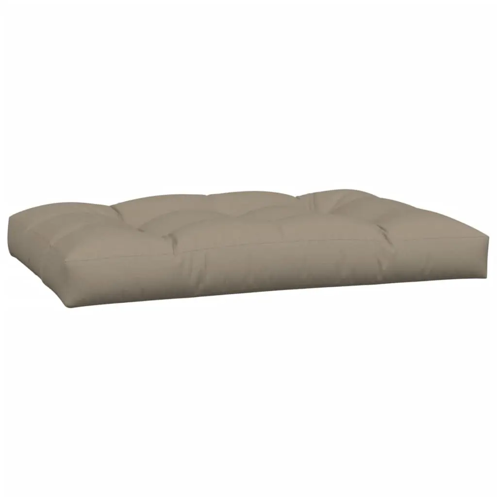 Pallet Cushions 2 pc Set Taupe Outdoor Indoor Seating Pad Garden Furniture