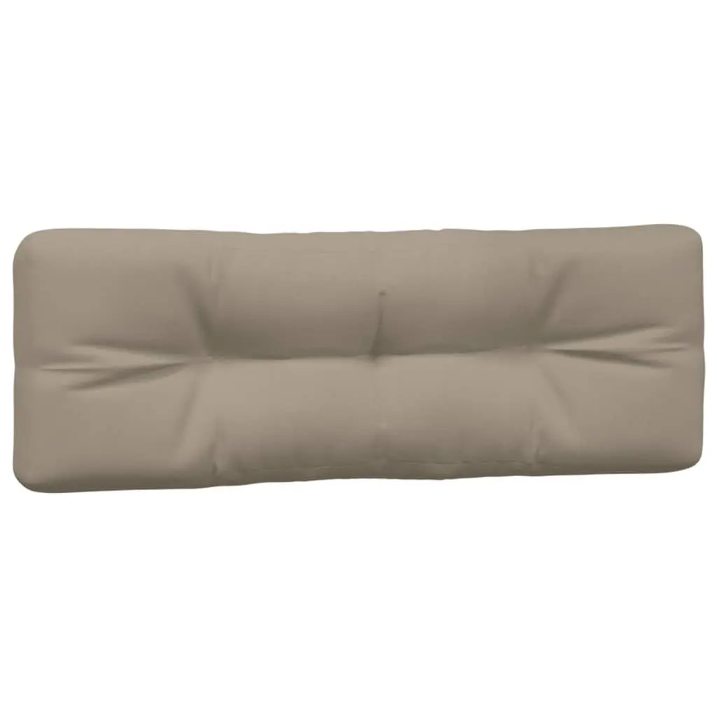 Pallet Cushions 2 pc Set Taupe Outdoor Indoor Seating Pad Garden Furniture