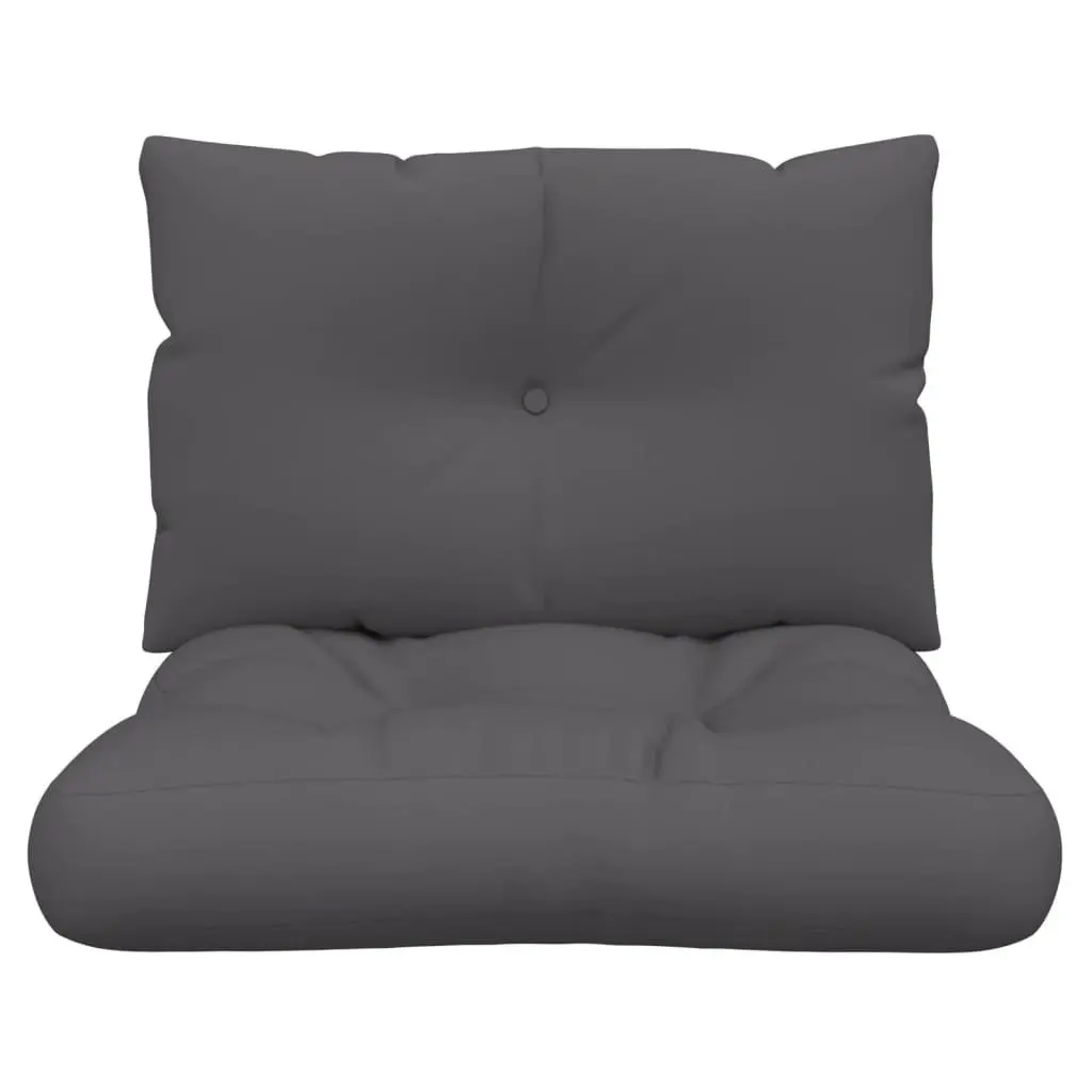 Pallet Cushions, 2 pcs Anthracite